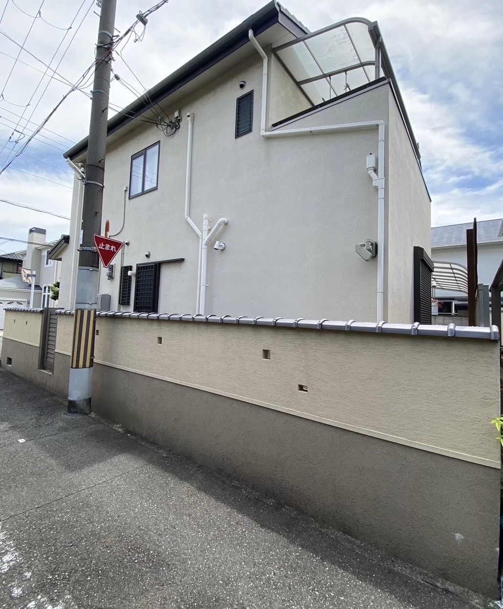 戸建て＞外壁改修工事　写真4枚
