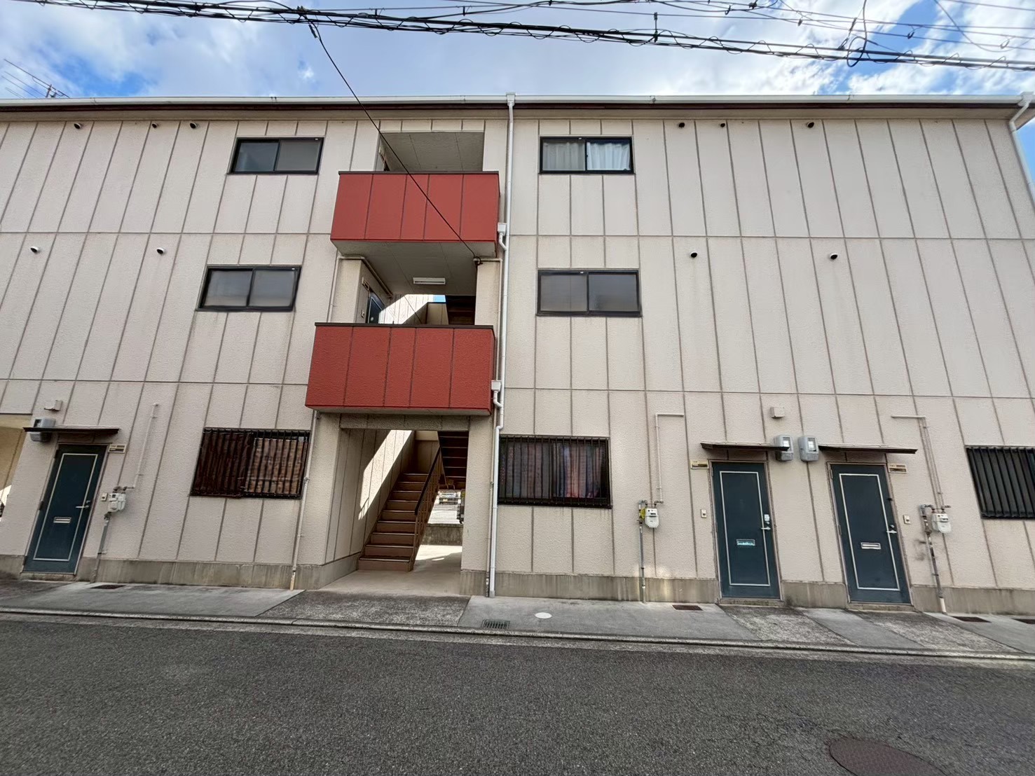 マンション＞外壁塗装工事　写真４枚