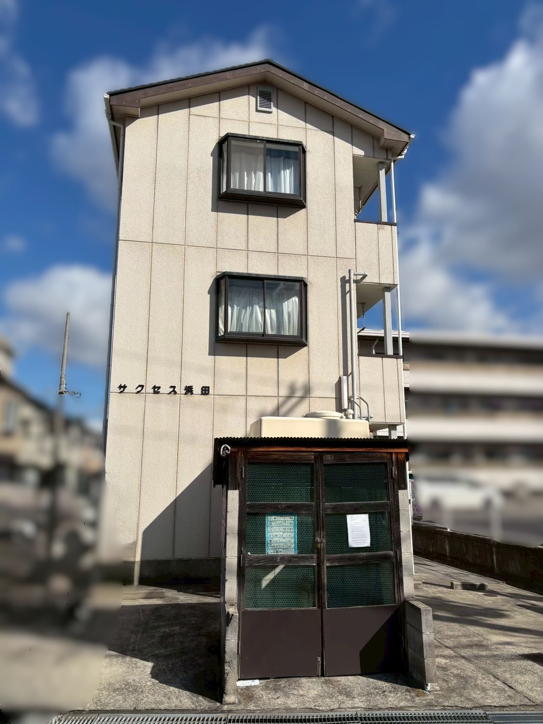 マンション＞外壁塗装工事　写真４枚